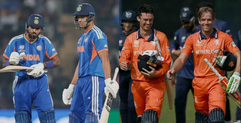 India National Cricket Team Vs Netherlands National Cricket Team Players