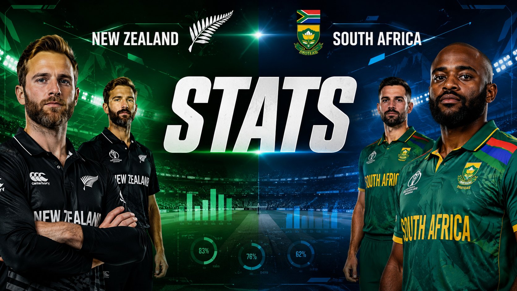 New Zealand National Cricket Team Vs South Africa National Cricket Team Stats